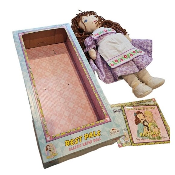 Jim Shore Best Pals Classic Kathy Doll Box & Music CD KatJan Inc 2011 Toy 17" - Picture 2 of 16